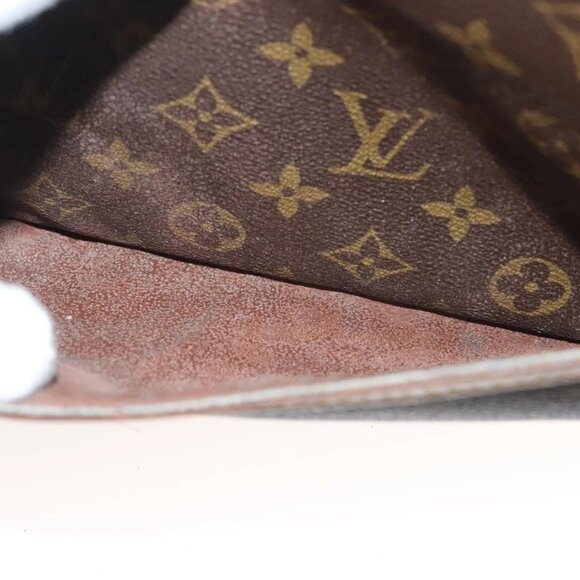 LOUIS VUITTON Monogram Compiegne 28 Clutch Bag M51845 LV Auth 128348 - Picture 10 of 16